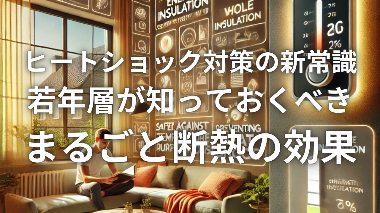 ヒートショック対策の新常識：若年層が知っておくべき「まるごと断熱」の効果