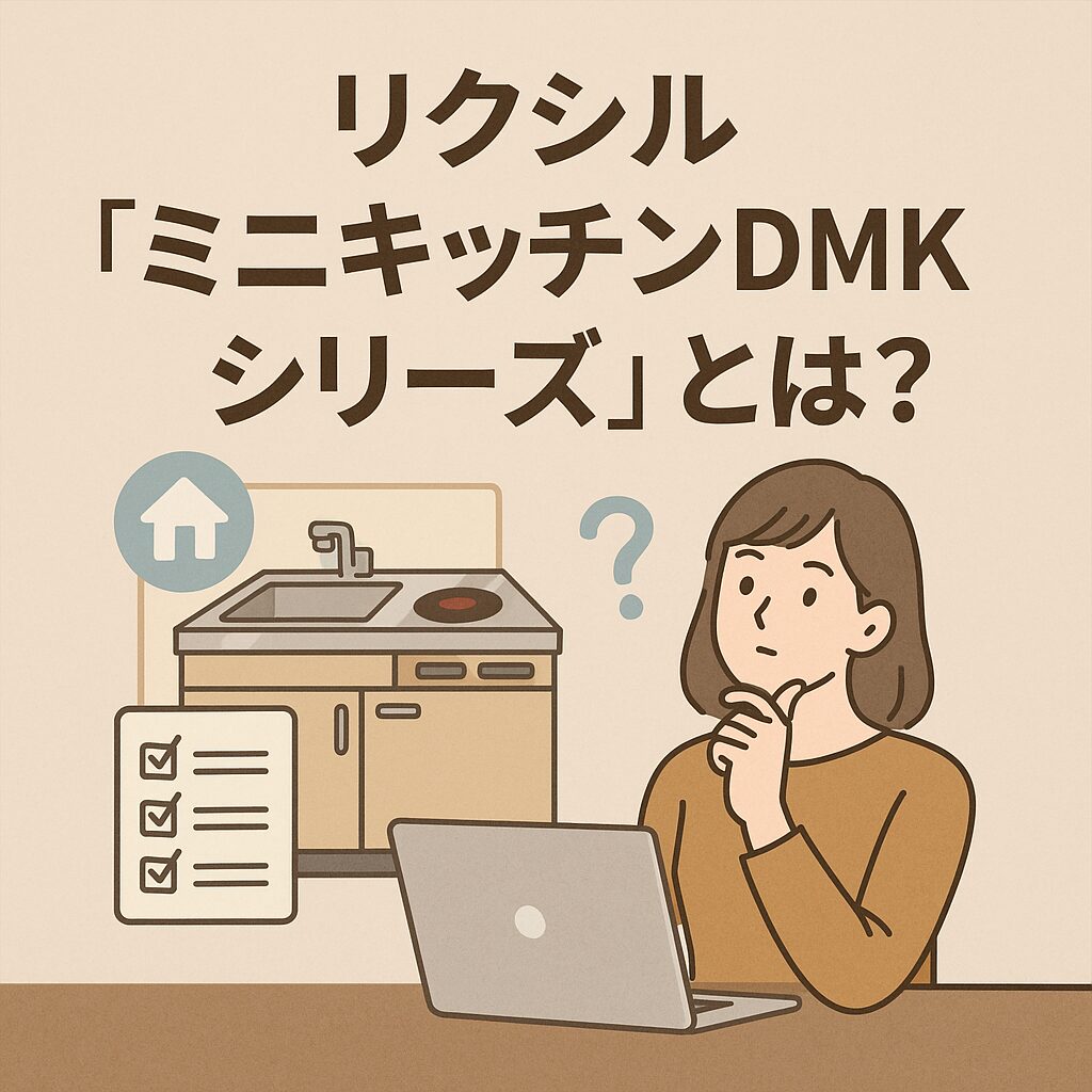 リクシル「ミニキッチンDMKシリーズ」とは?