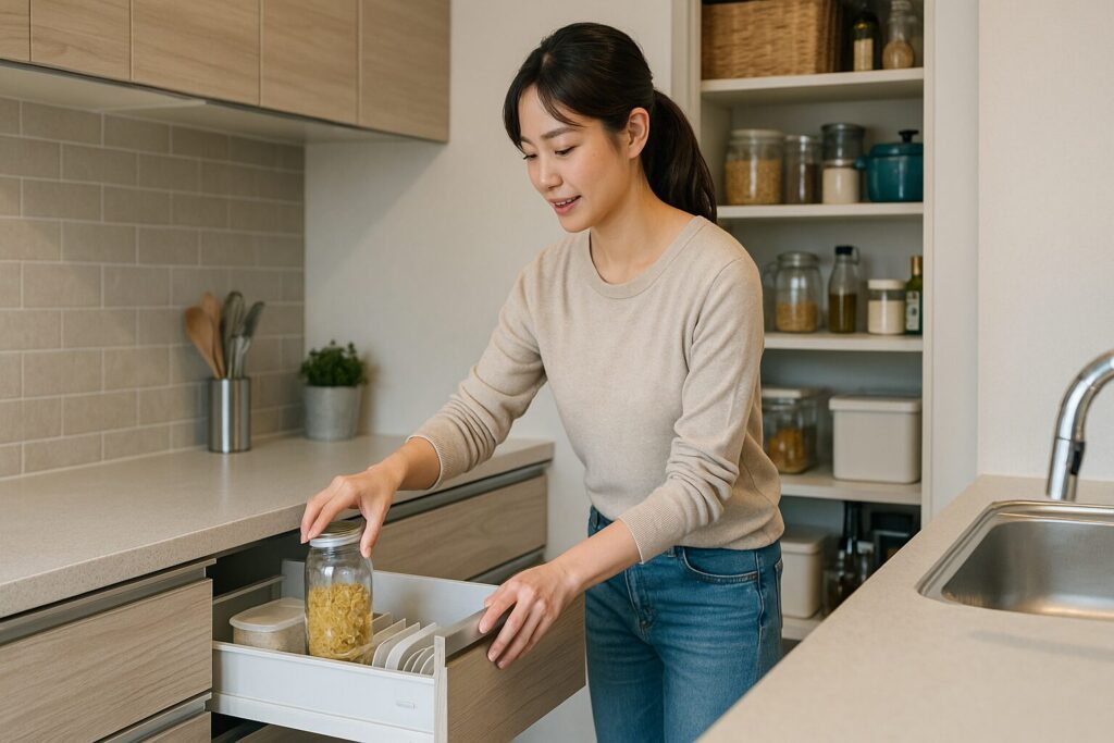 キッチンの使いやすさを決める動線と収納の考え方