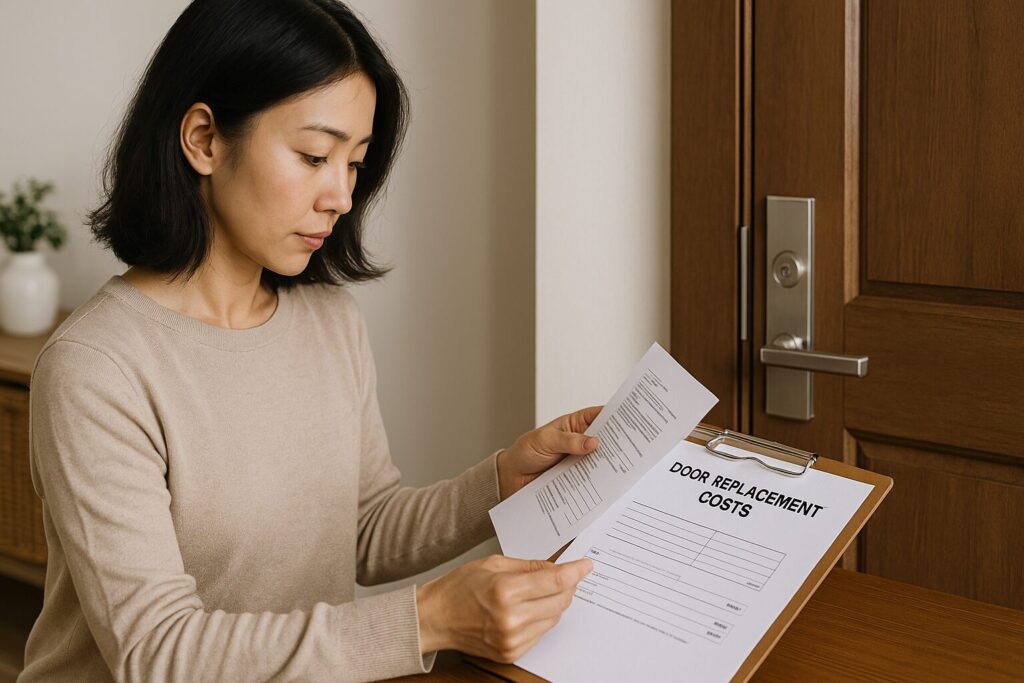 玄関ドア交換にかかる費用とその内訳