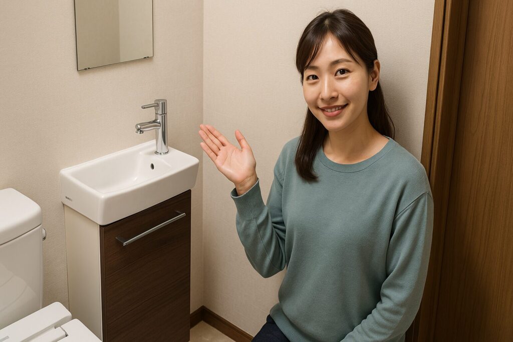 リフォーム事例に学ぶLIXIL手洗キャビネットの活用法
