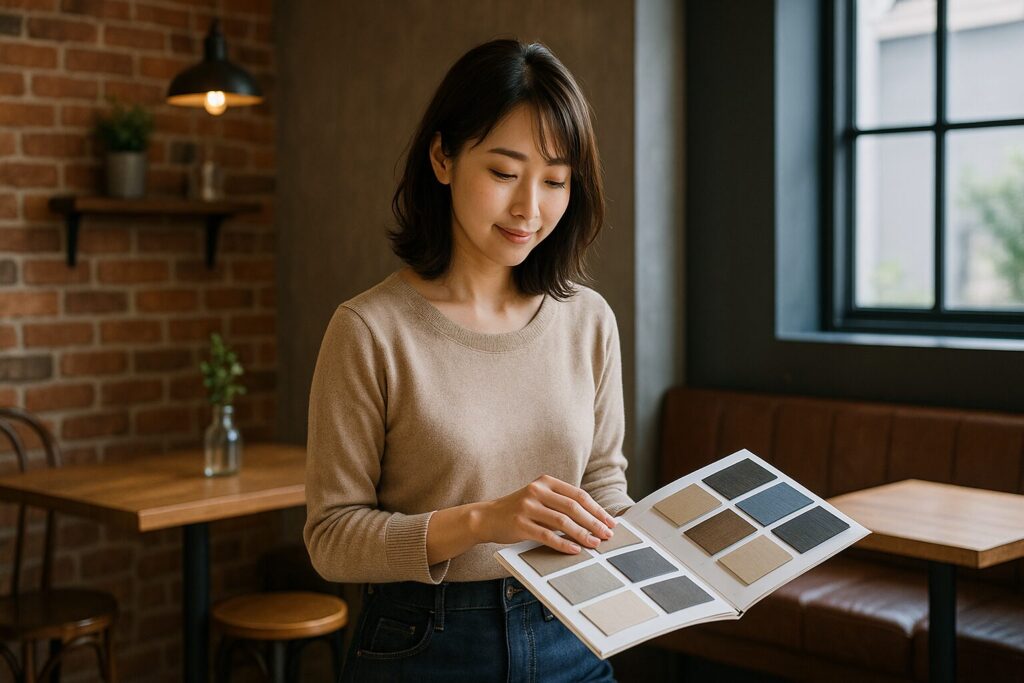 カフェ風インテリアの基礎知識 ヴィンティアが似合う素材と色の特徴