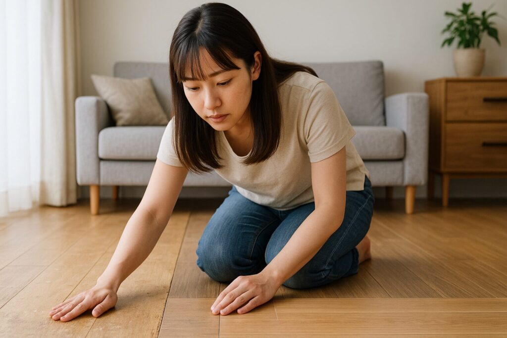 リノバうわばReフロアが使える床と使えない床の見分け方