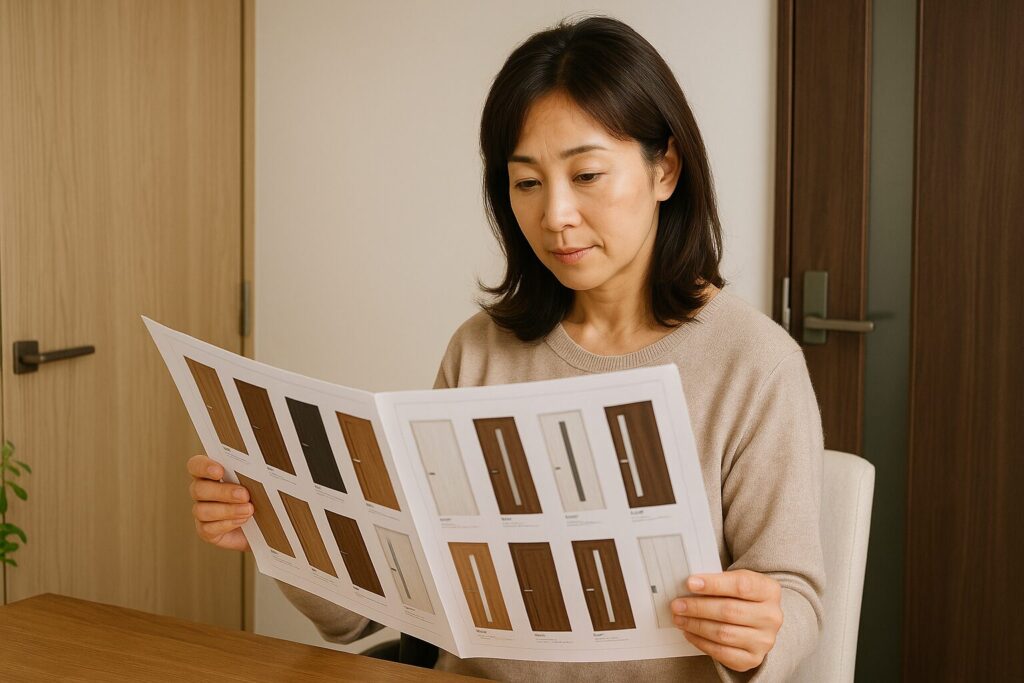 ラシッサUDのラインアップと比較する関連建具の参考情報