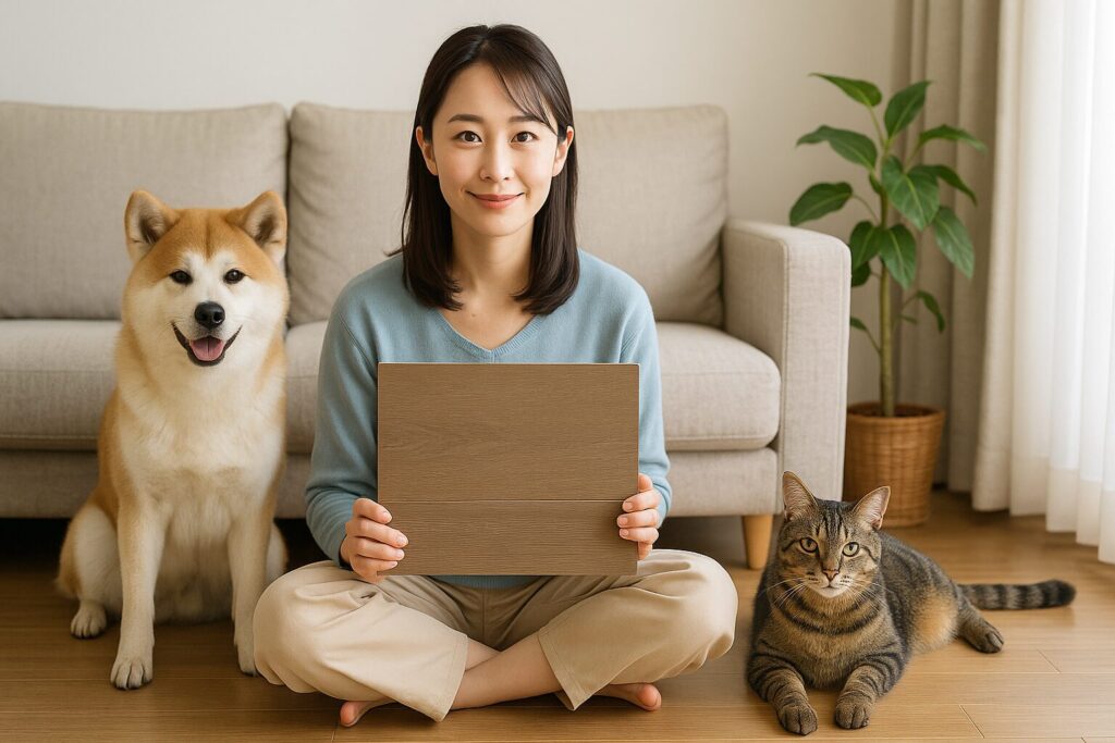 LIXILラシッサDフロア耐水ペットの特徴と基本構造