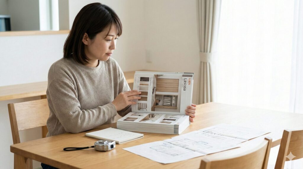 LIXIL ラシッサ クローゼットドア検討時の確認事項とカタログ活用法