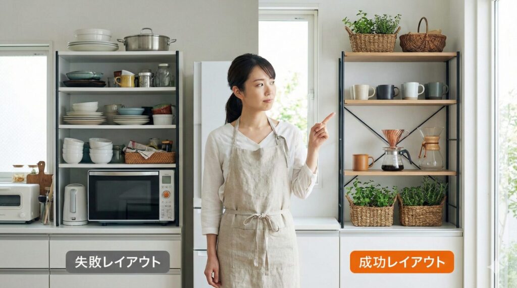 カノールで失敗しやすい配置と成功しやすい収納レイアウトの違い