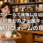 LIXIL カノールで後悔しないためのホコリ対策とカフェ風キッチン収納リフォームの現実