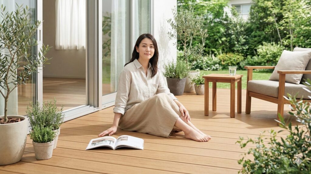 LIXILデッキDCとは？夏の熱さ対策として注目される人工木ウッドデッキの概要