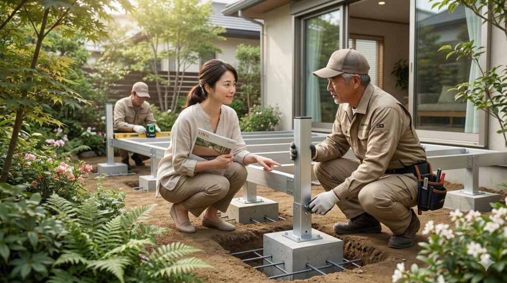 専門業者に任せるべき理由：安全性と基礎工事の重要性
