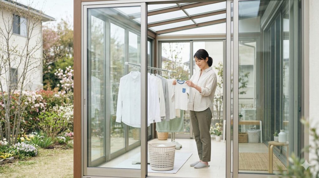 LIXILサニージュが洗濯物の花粉対策として検討される理由