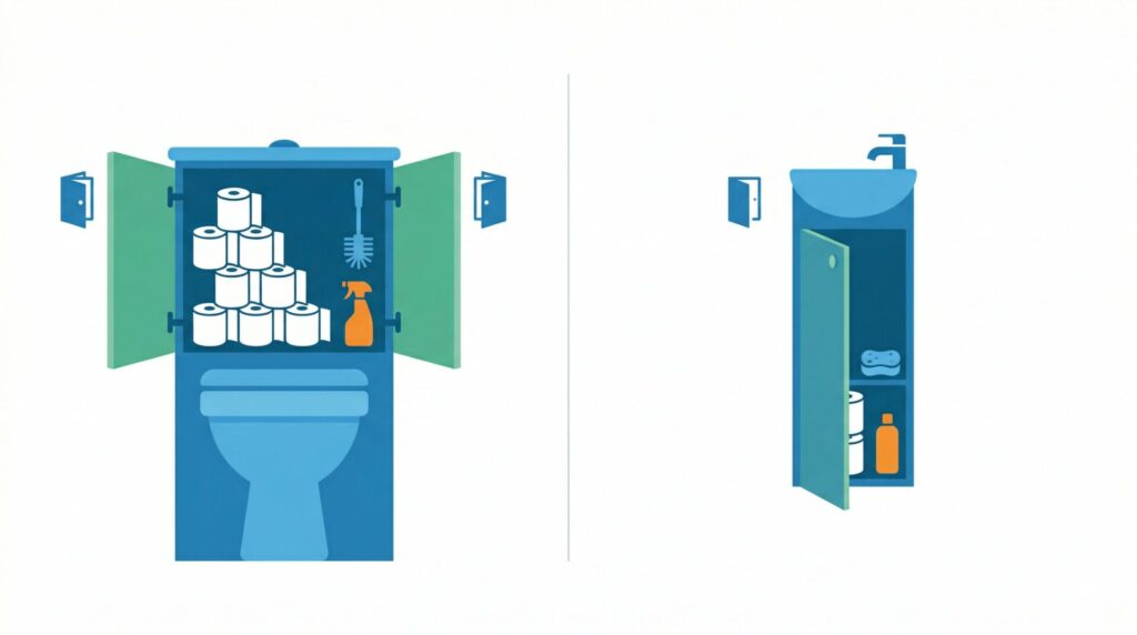 Jフィットとコフレルの収納構造の違い