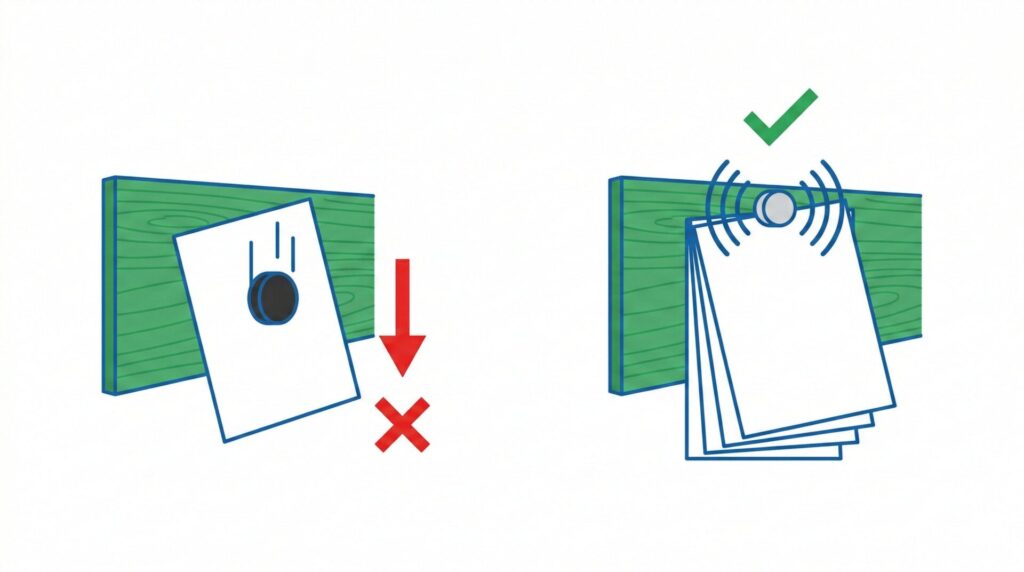 一般的な磁石では不十分な理由とカタログ上の保持力条件