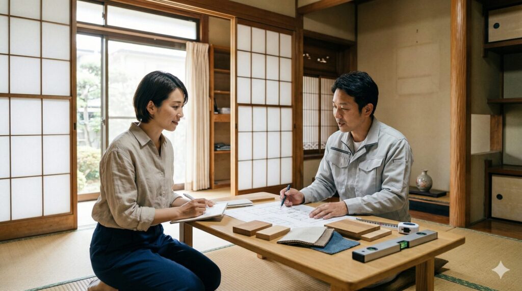 和室リフォームで専門業者に相談したほうがよい理由