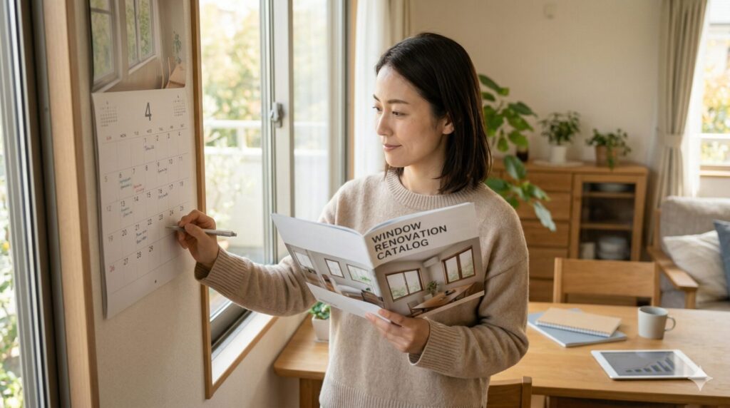 窓リフォームを4月から検討するべき理由とタイミング