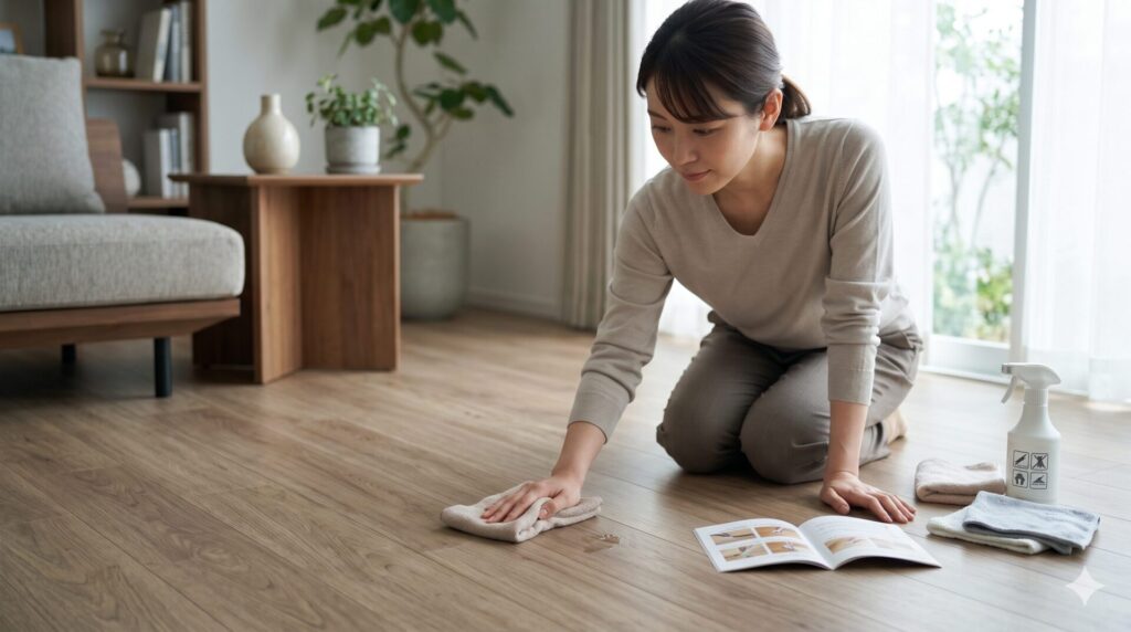 床材を長く使うために知っておきたい注意点と疑問
