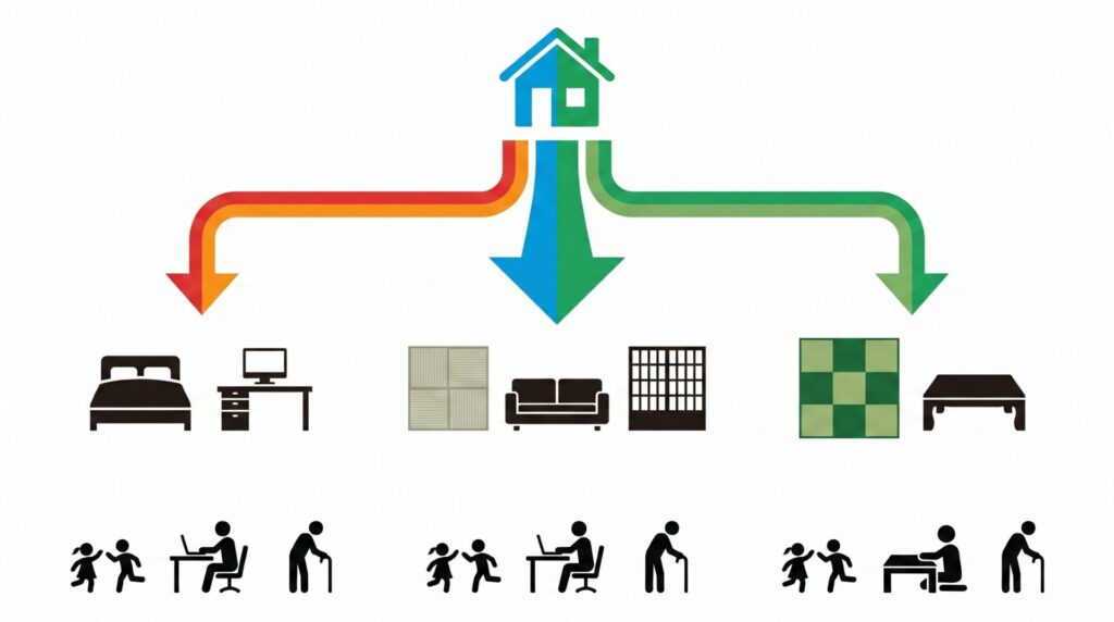 和室をなくすか迷うときに二択だけで決めないほうがよい理由