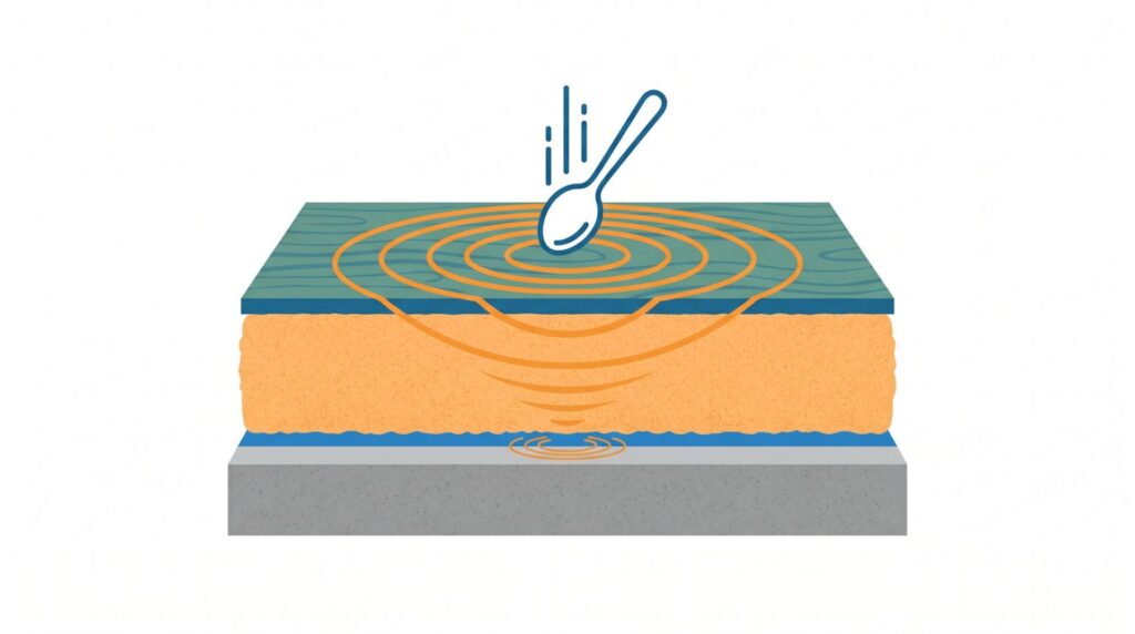 衝撃を分散・吸収するメカニズム