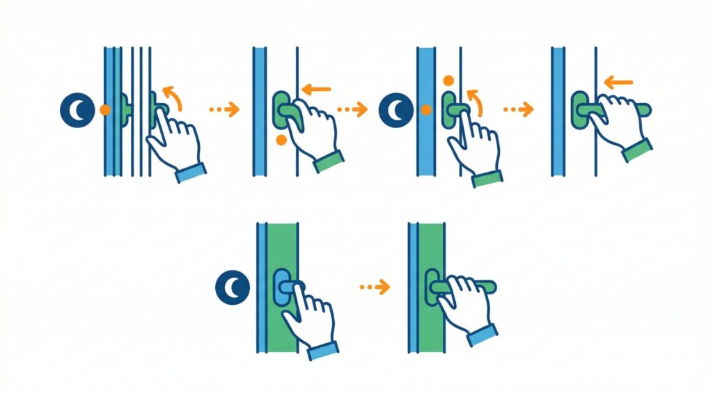 内窓は二重開閉 樹脂窓は一回の操作で済む