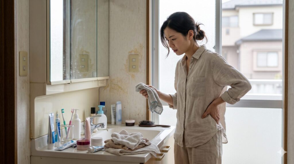 洗面所の壁紙汚れや生活感が目立ちやすい理由