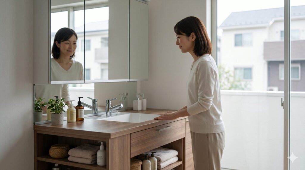 LIXIL カスタム バニティ Reフィルで実現する現実的な解決策