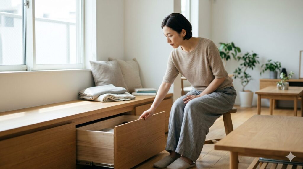 LIXILリラックスベンチとは何か 座れる収納として使える造作材の基本