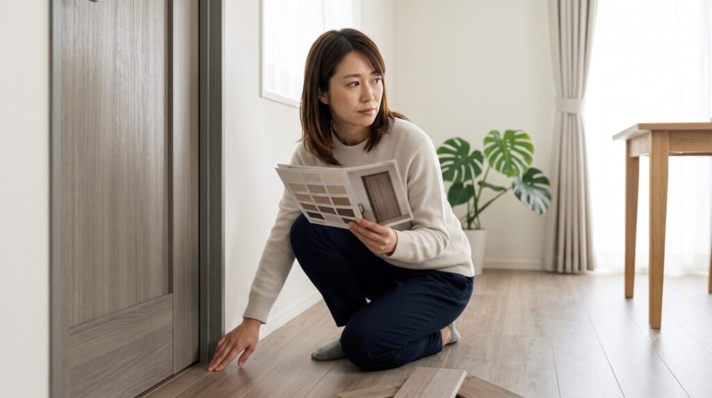 カタログ写真と実際の部屋で色味が違って見える理由