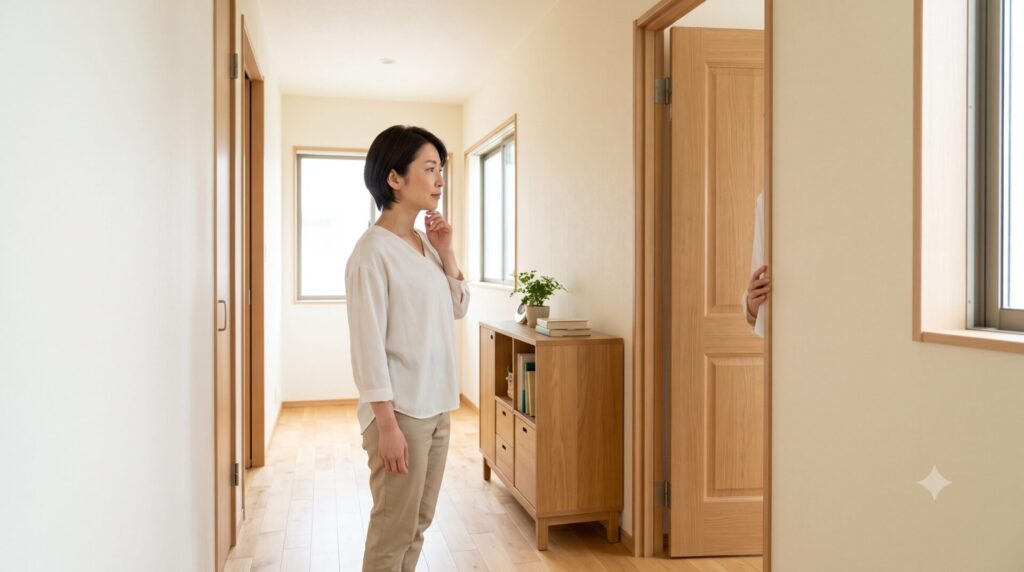 開き戸を引き戸に変えると家具配置と生活動線はどう変わる