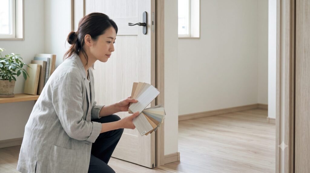 淡色インテリアがぼやけて見える原因と室内建具で差が出る理由