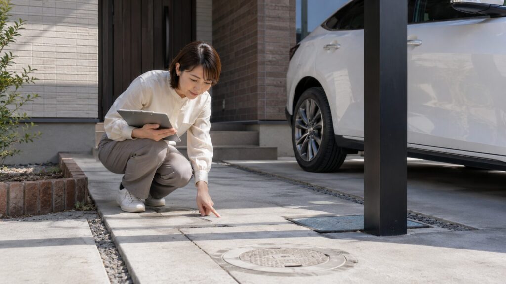 既存の駐車場へ後付けする前に確認する施工条件