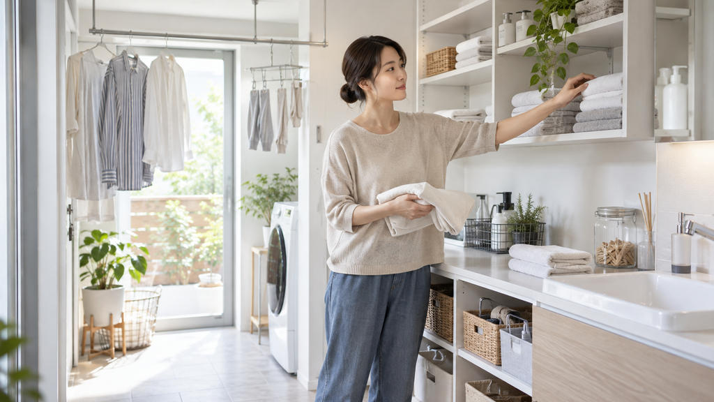 LIXILランドリープラスとは 洗濯家事をまとめやすくする商品構成