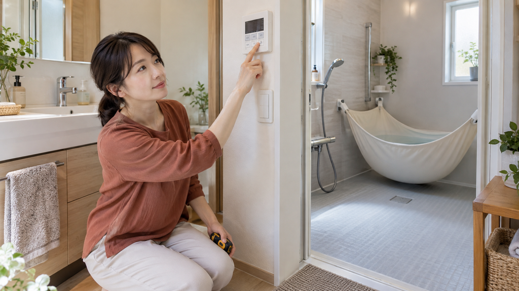 追いだきと給湯器 脱衣室まで確認が必要なリフォーム条件