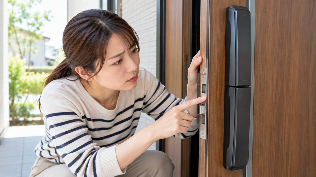 電気錠の故障とドアの建て付け不良を見分けるポイントと修理相談の目安