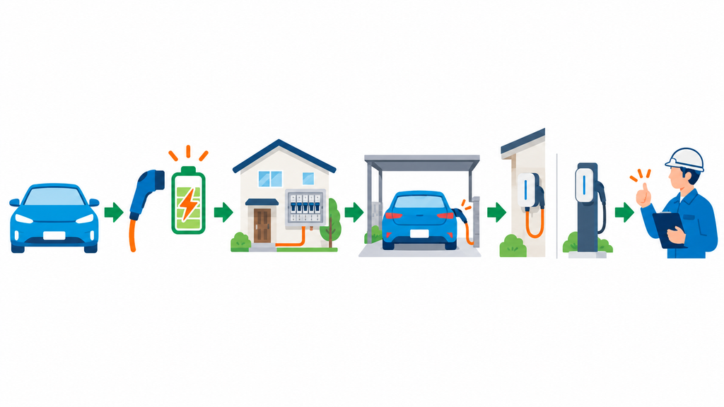 3kWか6kWかは車両と住宅の両方から判断する